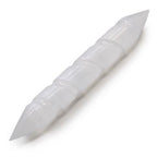 Selenite Spiral Wand 16 cm (Point Both Ends)
