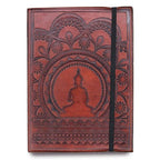 Tibetan Mandala Notebook with strap Small