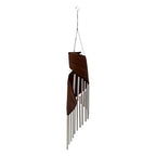 Chocolate Coconut Leaf Wind Chimes