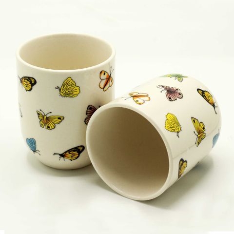 Butterflies Herbal Tea Cups