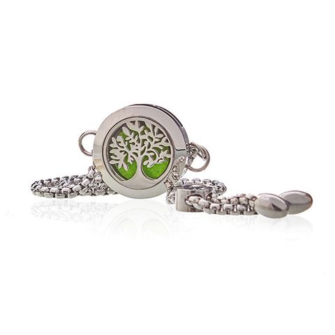 Tree of Life Aromatherapy Jewellery Chain Bracelet 20mm