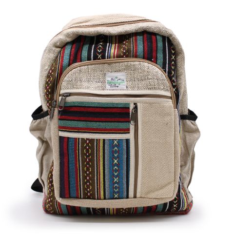 Straight Zips Style Large Backpack