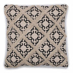 Lux Criss-Cross & Print Classic Cushion Cover