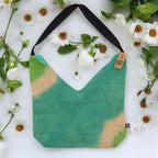 Teal Soft Blend Shoulder Tote