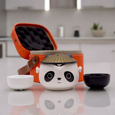 Kung Fu Panda Teapot Set Travel Pack