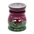 Om & Elephant Small Coloured Soapstone Oil Burner