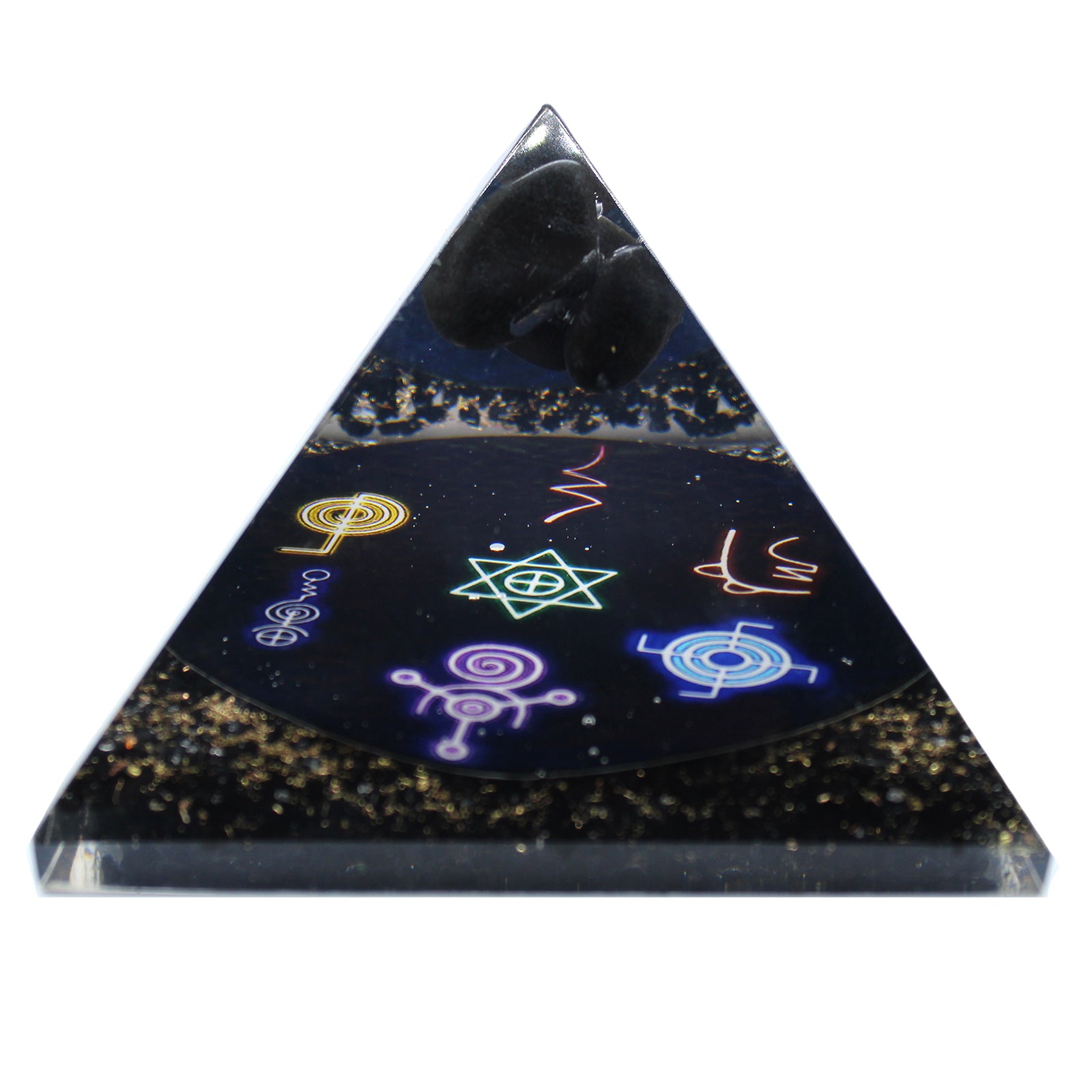 Eleanoras Midnight Reiki  Orgonite Pyramid Orgonite