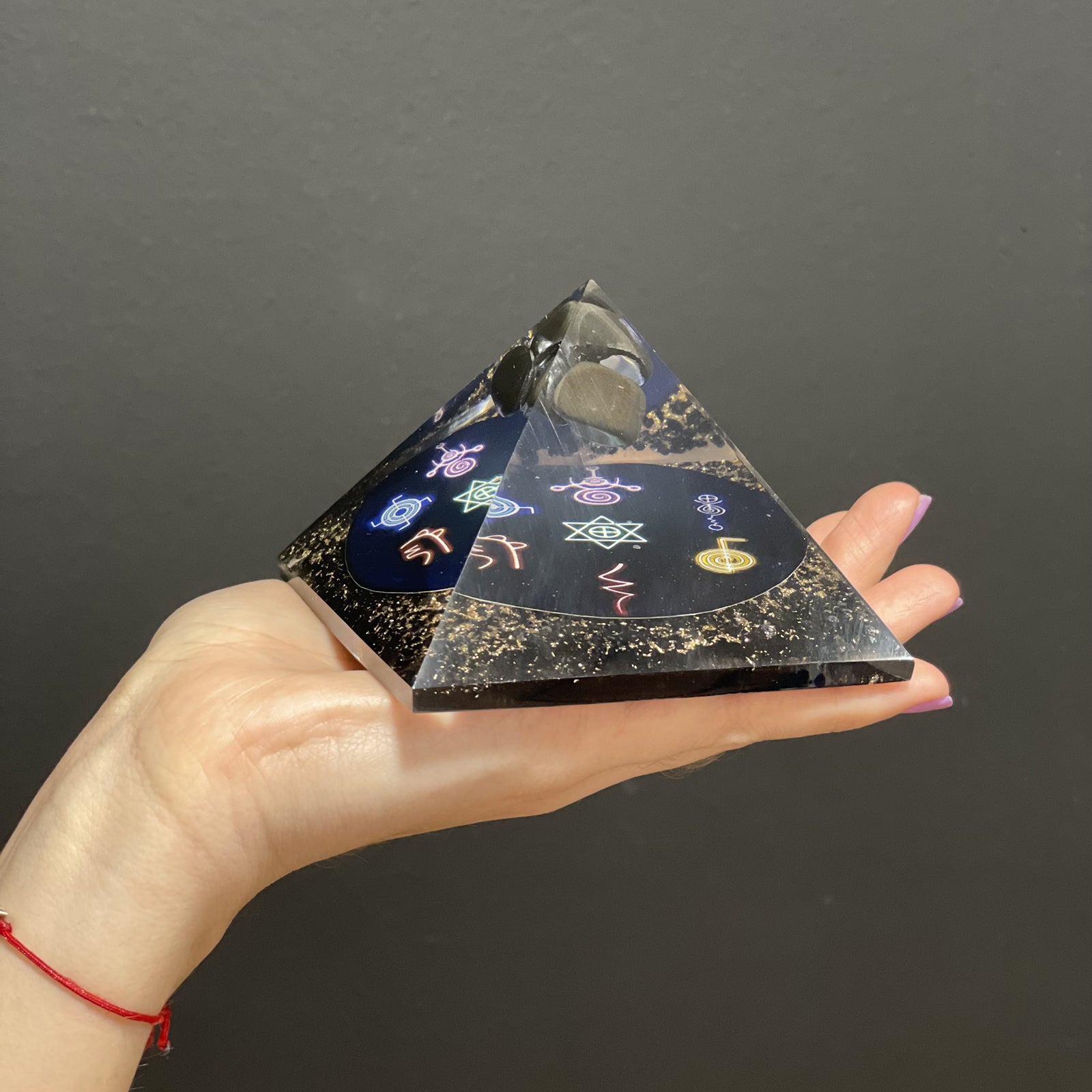 Eleanoras Midnight Reiki  Orgonite Pyramid Orgonite