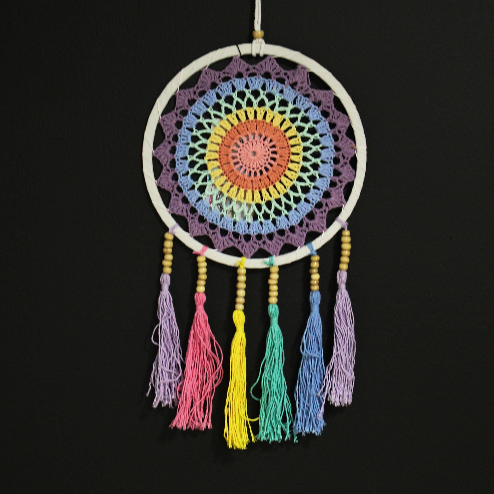 Eleanoras Pastel Rainbow Small Dreamcatcher Dreamcatchers