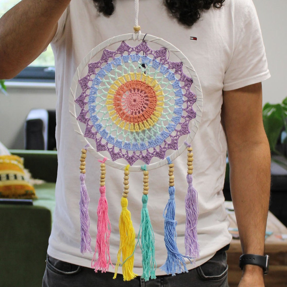 Eleanoras Pastel Rainbow Small Dreamcatcher Dreamcatchers