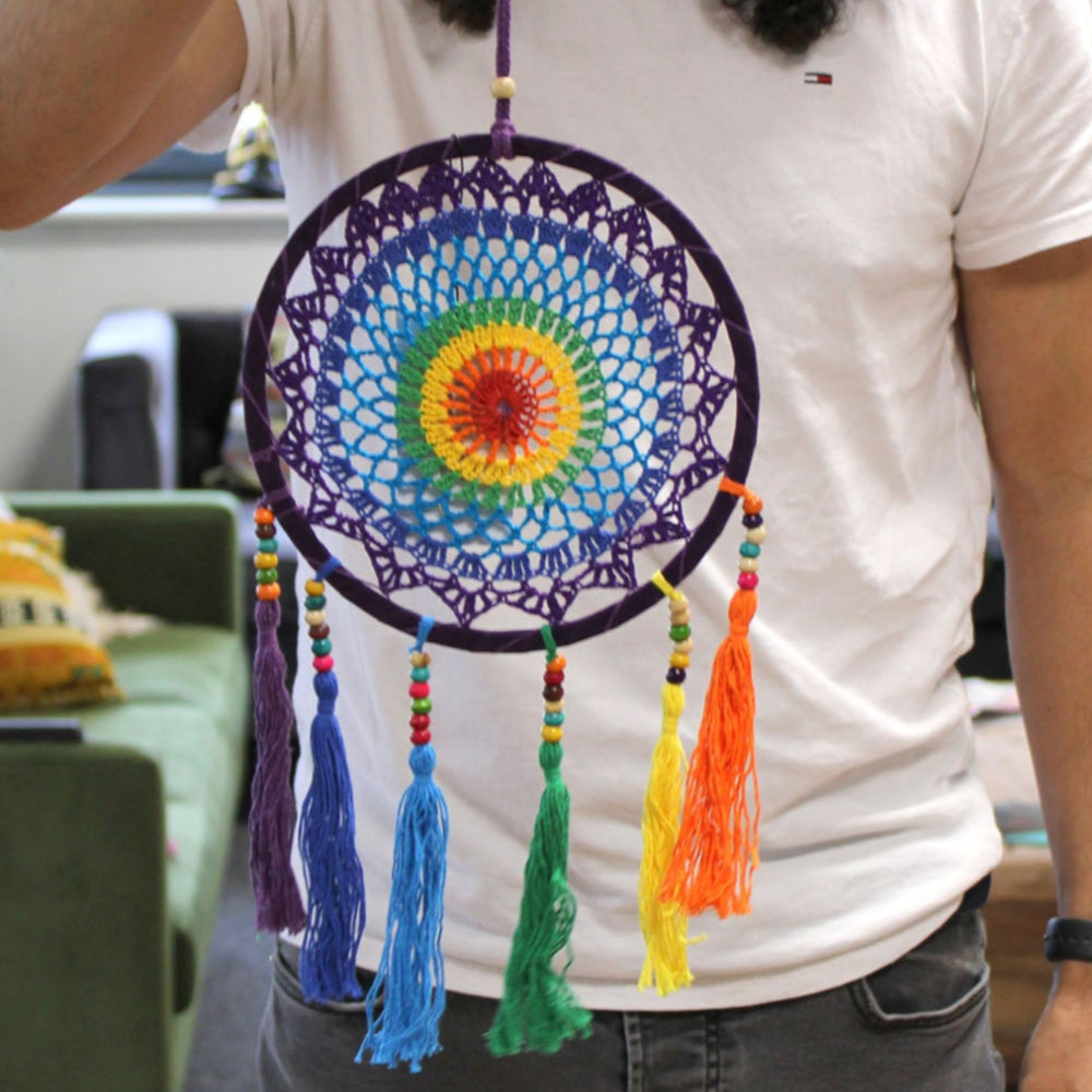 Eleanoras Vivid Rainbow Small Dreamcatcher Dreamcatchers