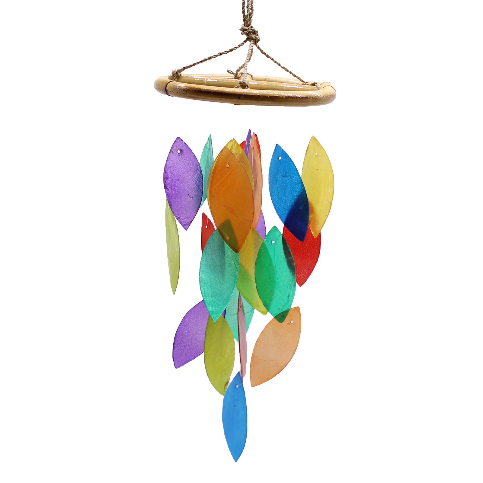 Eleanoras RAINBOW LEAF & BAMBOO DROP Windchimes