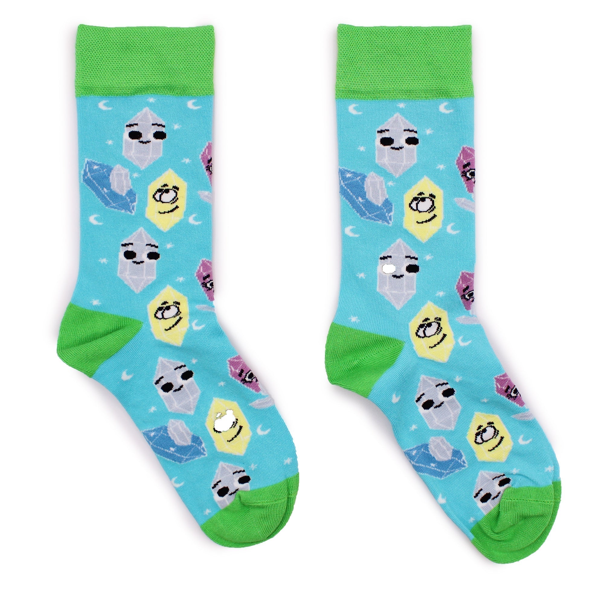 Eleanoras Lucky Gemstones Hop Hare Bamboo Socks M/L Socks