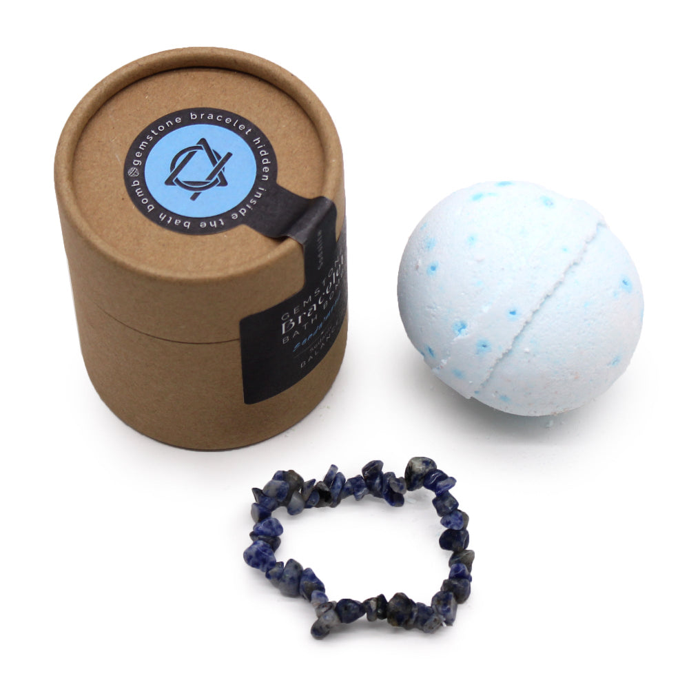 Eleanoras Sodalite Gem Bracelet Bath Bomb Bath Bombs