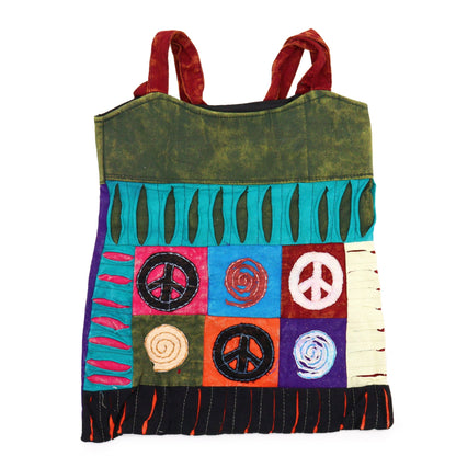 Classic Peace Skirt Bags (asst des) BAGS & PURSES from Eleanoras