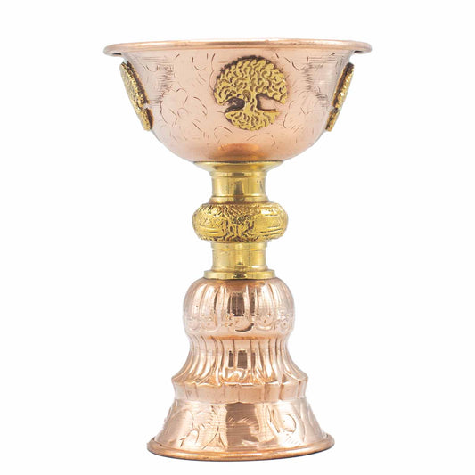 Tree of Life Copper Ritual Goblet  from Eleanoras