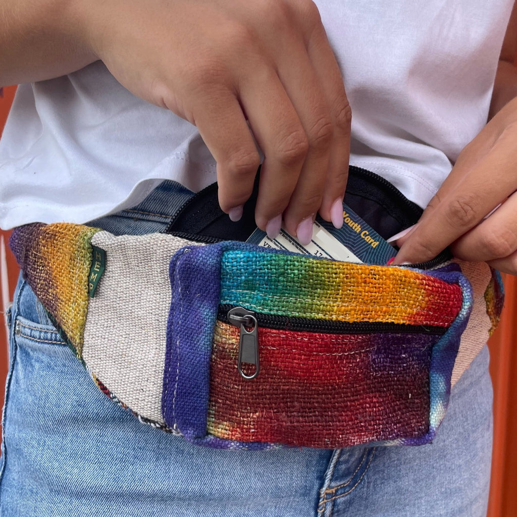 Eleanoras Tiedye Hemp Bum Bag Bum Bags