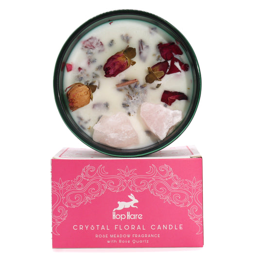 THE LOVERS HOP HARE CRYSTAL MAGIC FLOWER CANDLE CANDLES from Eleanoras