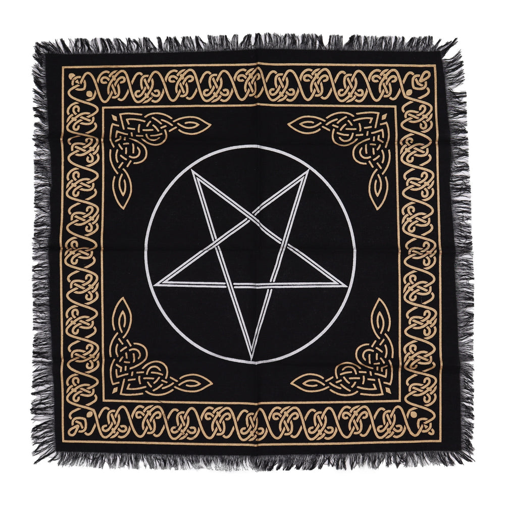 Eleanoras Pentagram Chart  Altar Cloth 