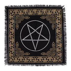 Eleanoras Pentagram Chart  Altar Cloth 