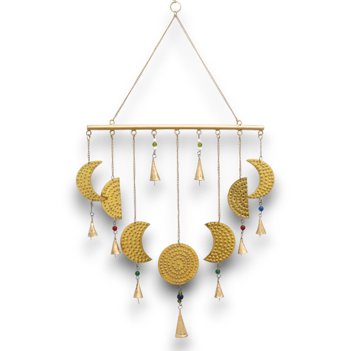Eleanoras Brass Moon Phases Indian Chimes 