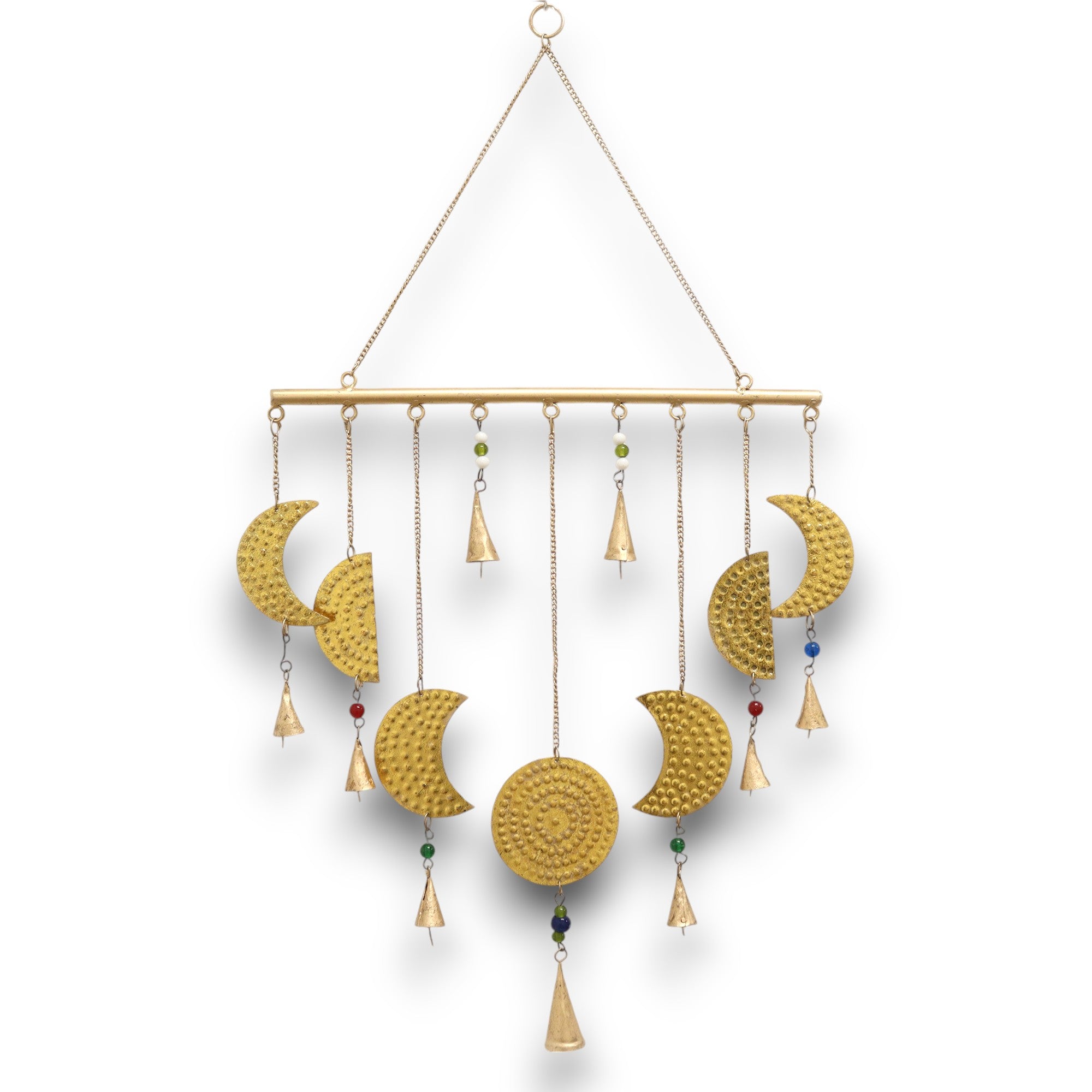 Eleanoras Brass Moon Phases Indian Chimes 