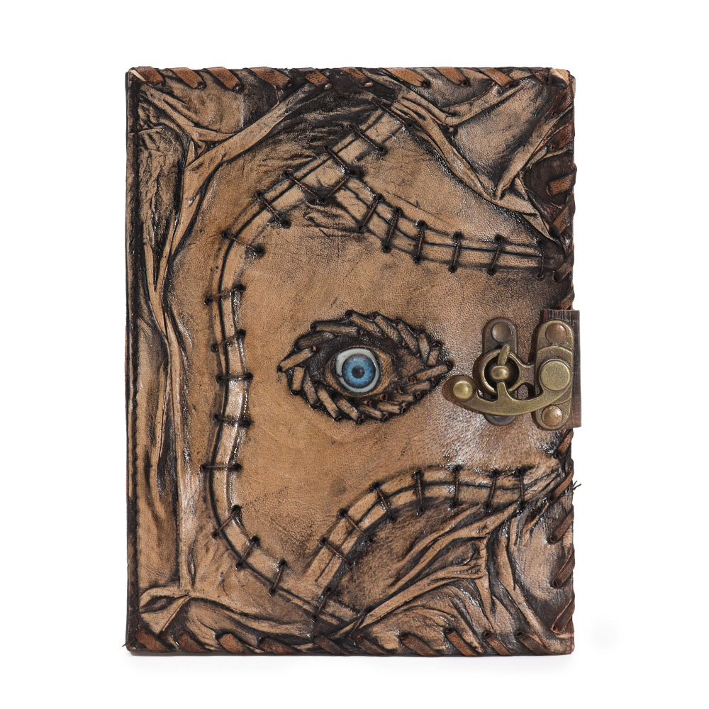 Eleanoras Evil Eye Decor Brown Tan Book Notebooks