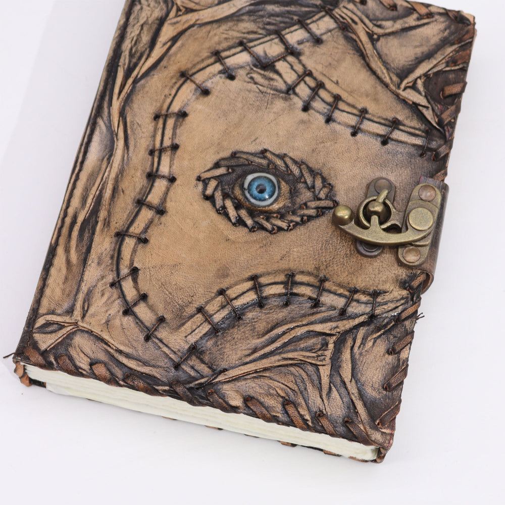 Eleanoras Evil Eye Decor Brown Tan Book Notebooks