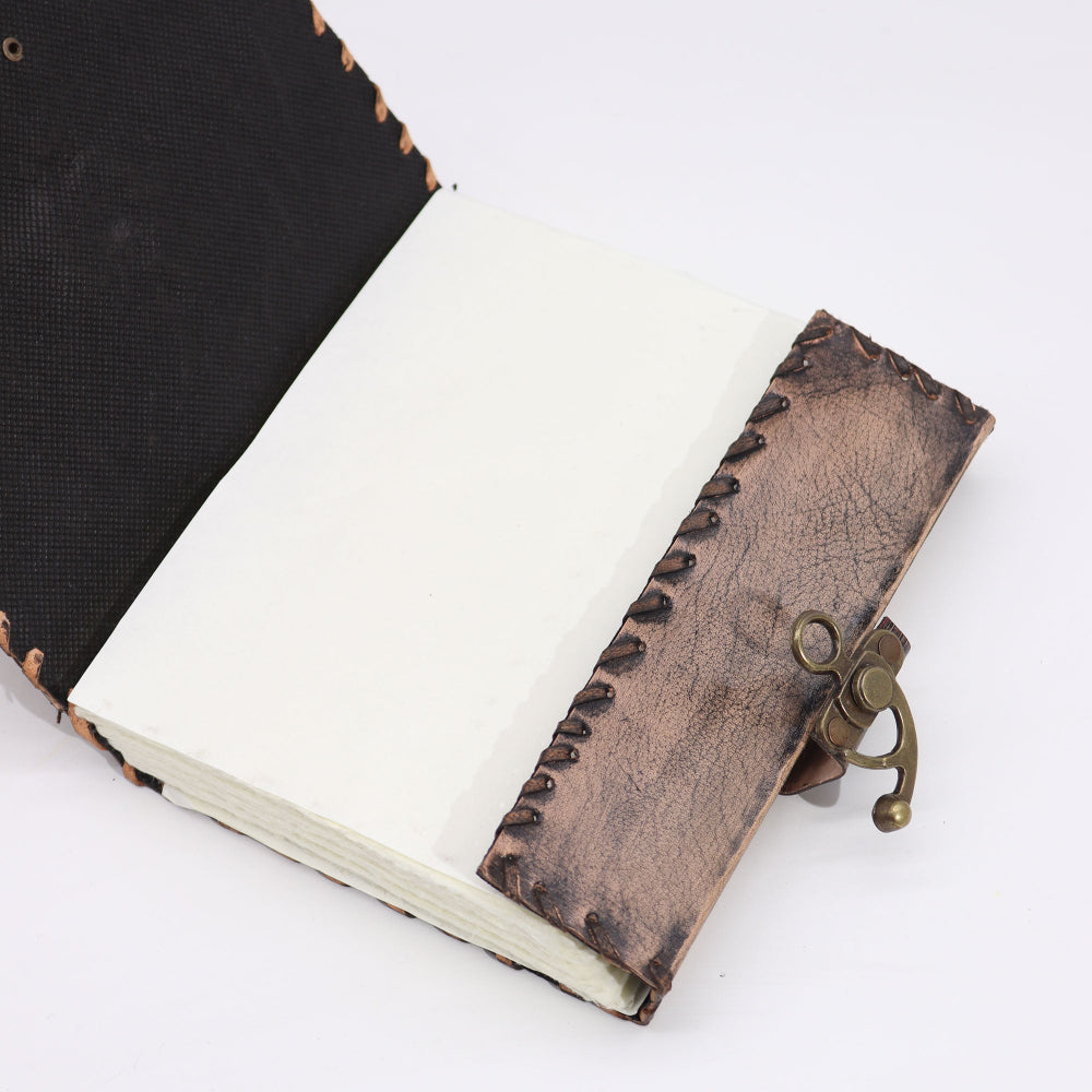Eleanoras Evil Eye Decor Brown Tan Book Notebooks