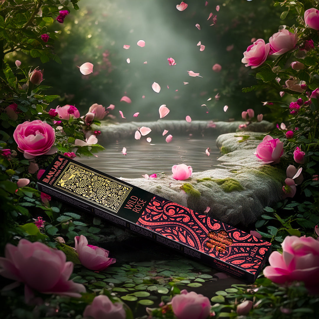 Eleanoras Wild Rose Banjara Extra Long Smudge Stick 