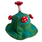 Eleanoras Moss Mountain Green Mushroom Hat Hats