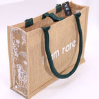 I am Rare Hop Hare Jute Big Bag