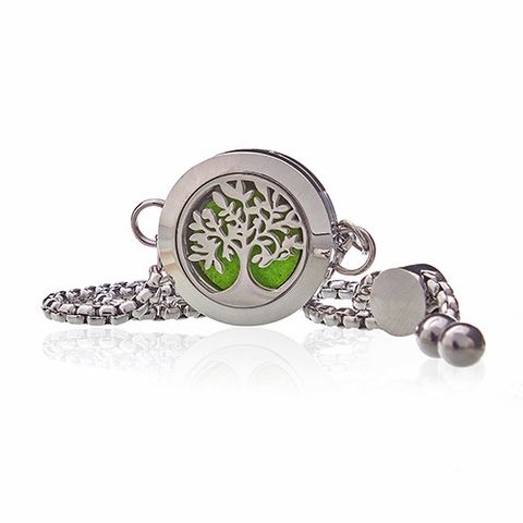 Tree of Life Aromatherapy Jewellery Chain Bracelet 20mm