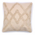 Cream Lux Criss-Cross Classic Cushion Cover