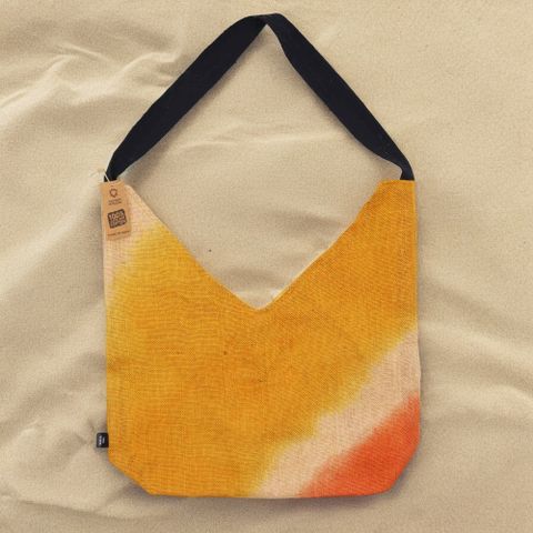 Tumeric Soft Blend Shoulder Tote