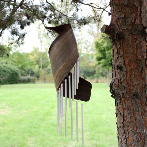 Natural Coconut Leaf Wind Chimes