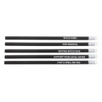 The Coven Club Set of 5 Witchy Pencils