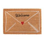 Natural Love Letter Valentine's Day Doormat