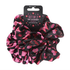 Set of 2 Rebel Butterfly and Checkerboard Hair Scrunchies