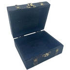 Teal Square Tea Chest