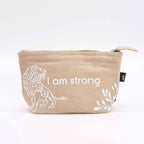 I am Strong Hop Hare Pouch