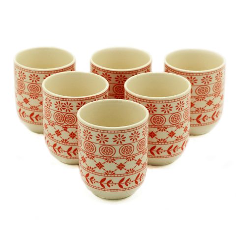 Amber Herbal Tea Cups