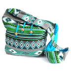 Teal Student  Jacquard Bag