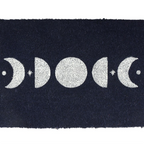 Dark Blue Moon Phase Doormat