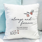 Eleanoras Personalised Always and Forever Cushion Cushions & Covers