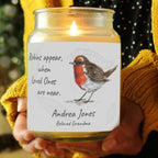 Eleanoras ROBINS APEAR PERSONALISED SCENTED CANDLE Candles