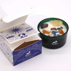 The Sun Hop Hare Crystal Magic Flower Candle