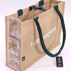 I am Magical Hop Hare Jute Big Bag