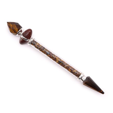 Tiger Eye Confidence Shiva Lingam Magic Wand