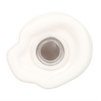 White Cat Shaped Salt and Pepper Shakers